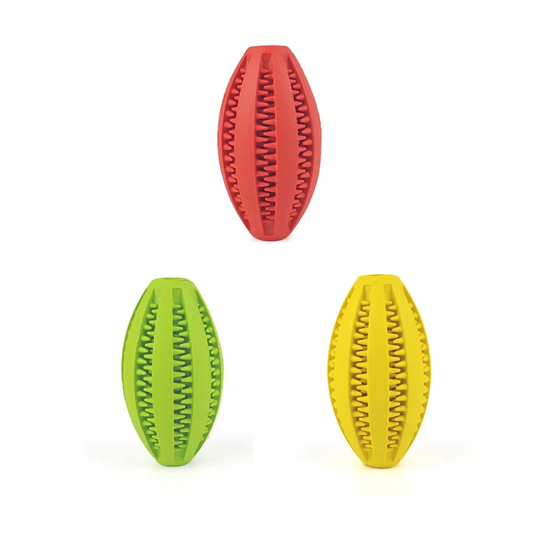 Lot de 3 balles à garnir en caoutchouc