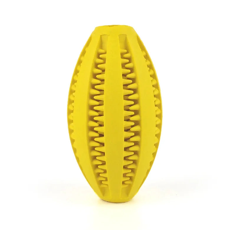 Balle à garnir en caoutchouc, jaune