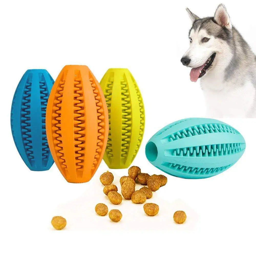Balles à garnir en caoutchouc et croquettes