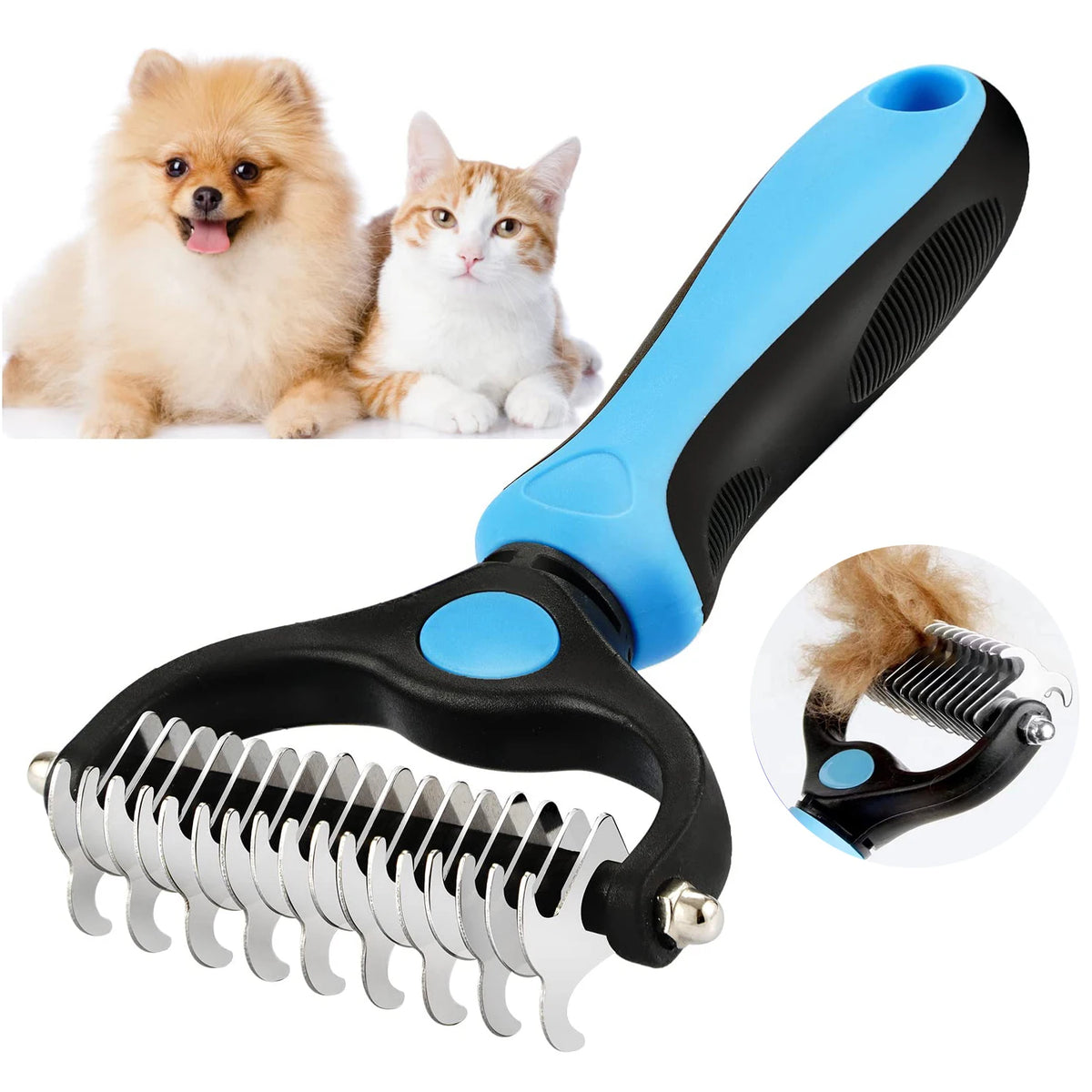 Peigne démêloir Pattoune pour chat et chien