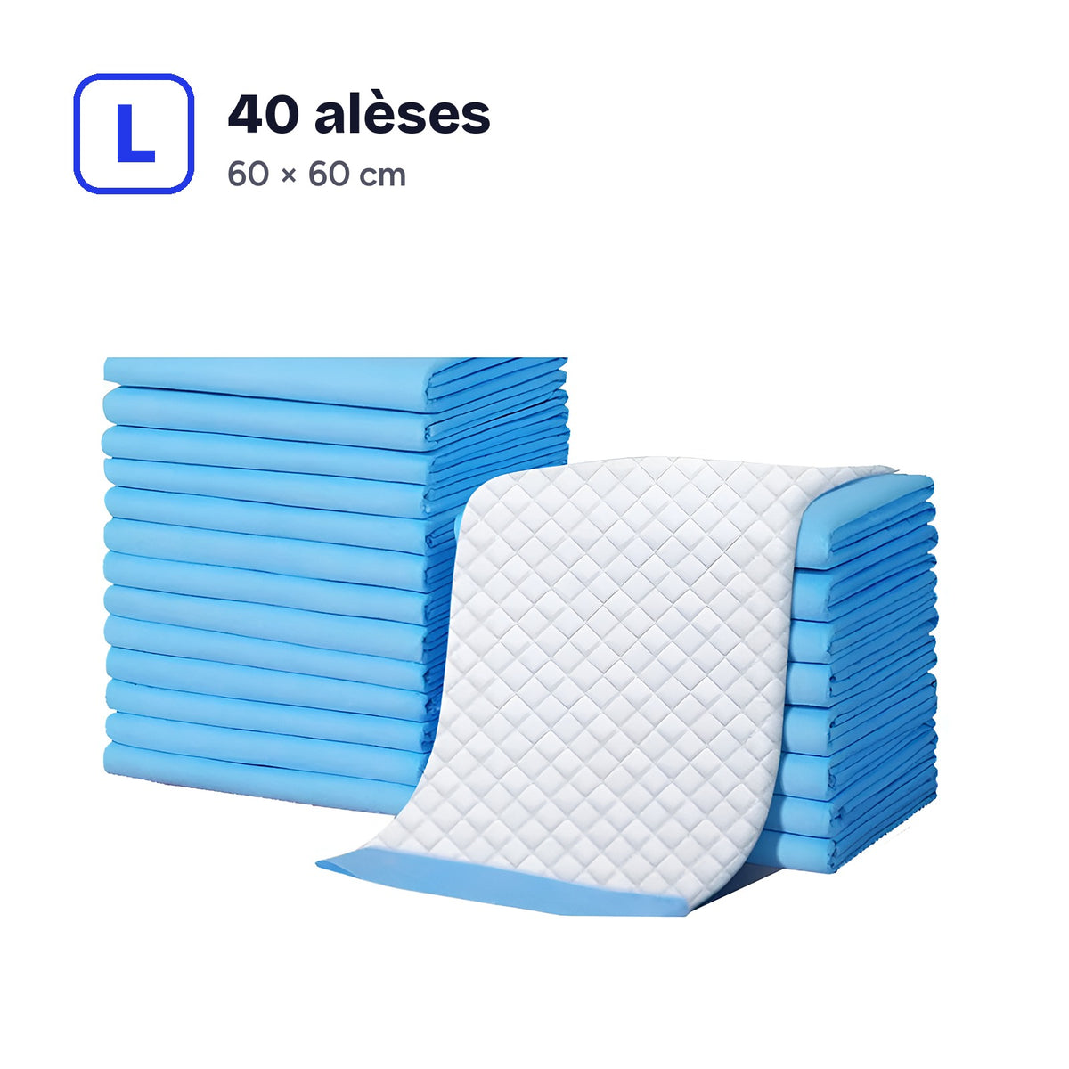 Alèses taille L, lot de 40