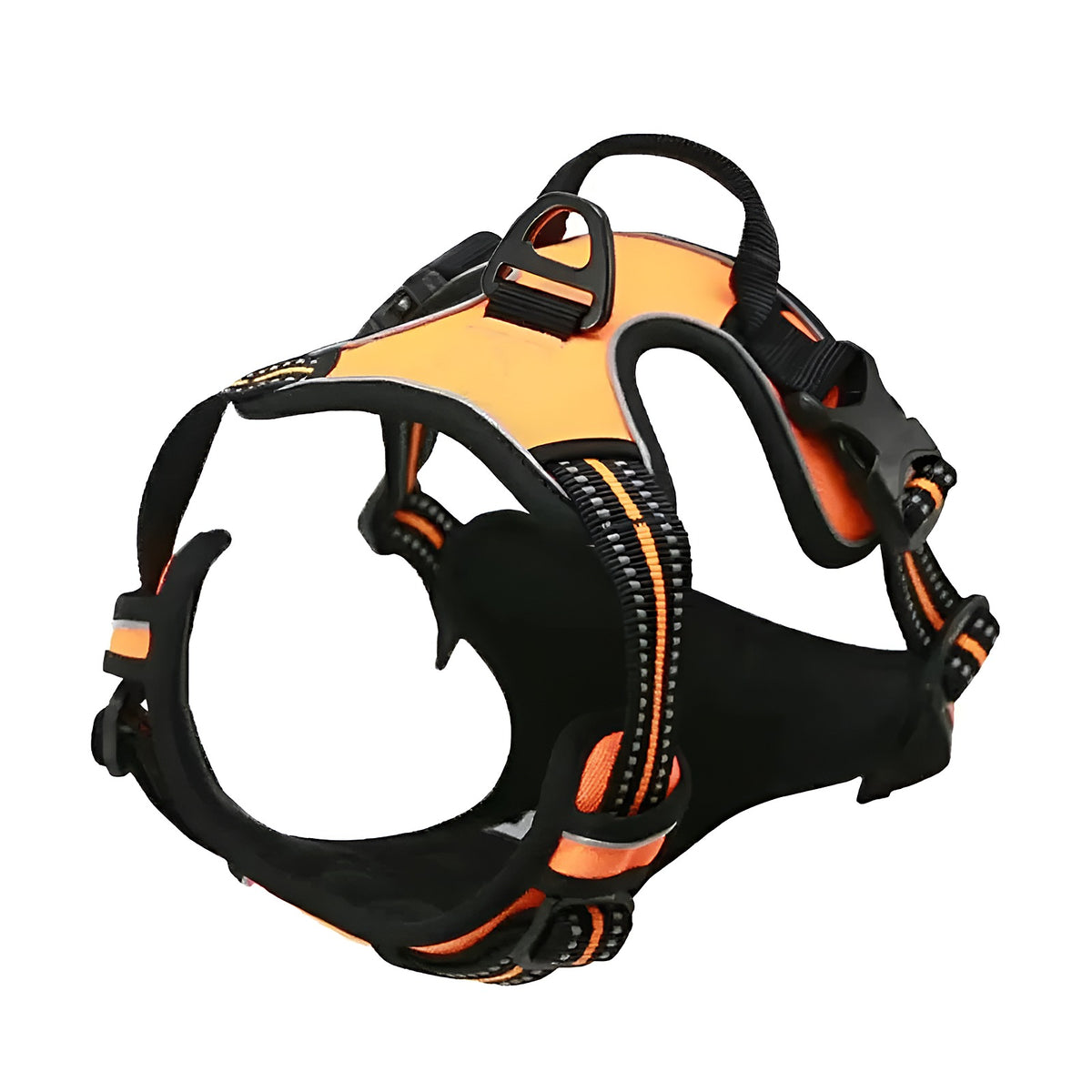 Harnais réglable orange