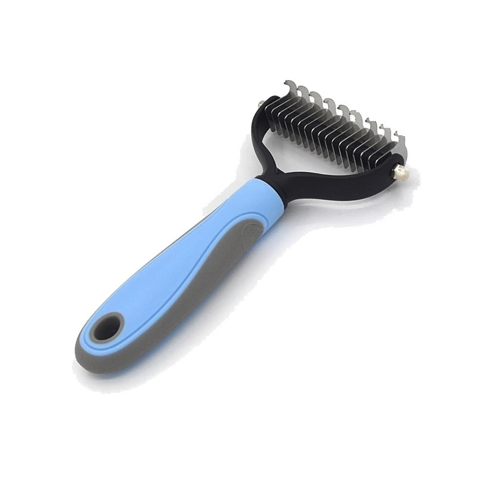 Peigne démêloir bleu, grand