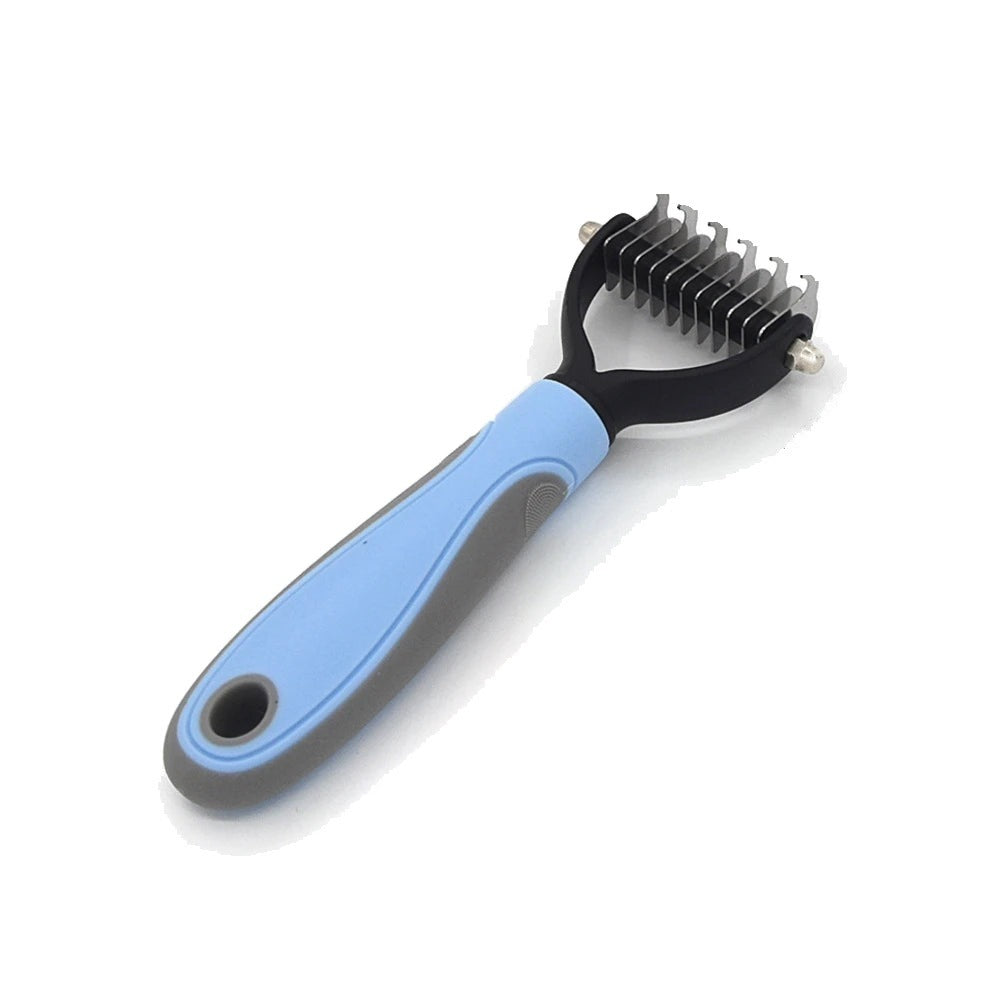 Peigne démêloir bleu, petit