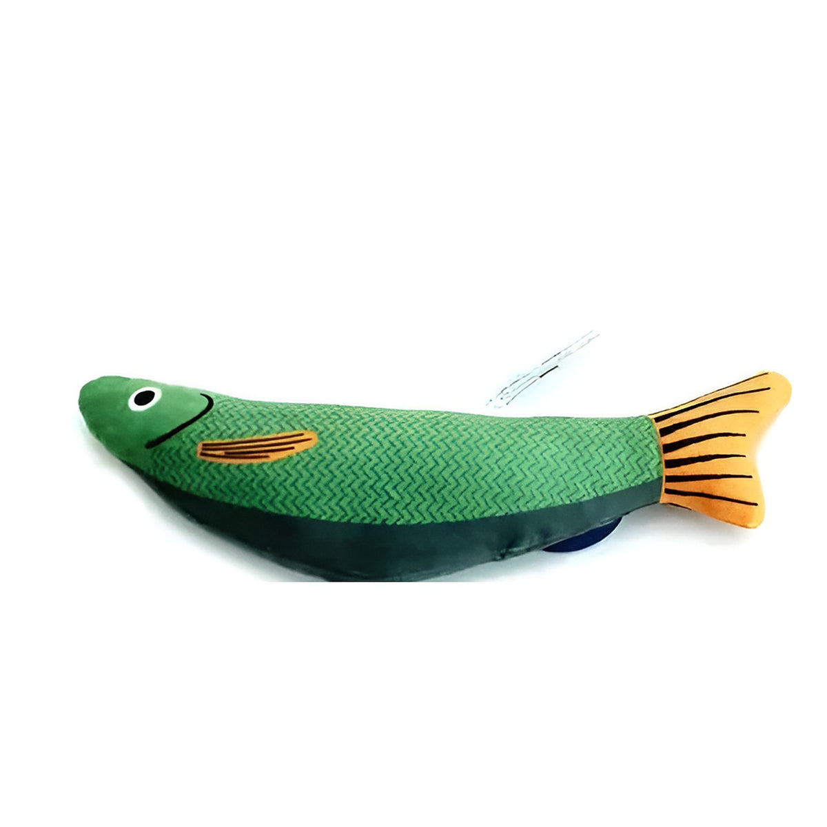 Jouet poisson vert à l’herbe à chat